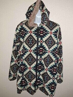 Aztec Hooded Jacket